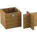 Tool box, bamboe, groot 160 x 150 x 160 mm 