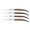 Steakmessenset, greep uit palissander 4 pcs 