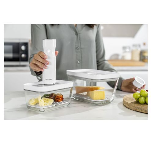 Fresh & Save Drip trays 2 stuks voor glazen dozen (1xM/1xL)  Zwilling