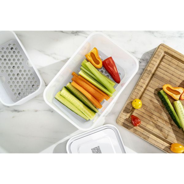 Zwilling Fresh&Save Drip trays 2 stuks voor plastic dozen (1xM/1xL)