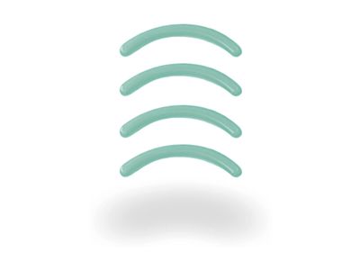 Navulpads voor wimperkruller 88322-090-0 - set van 4 stuks