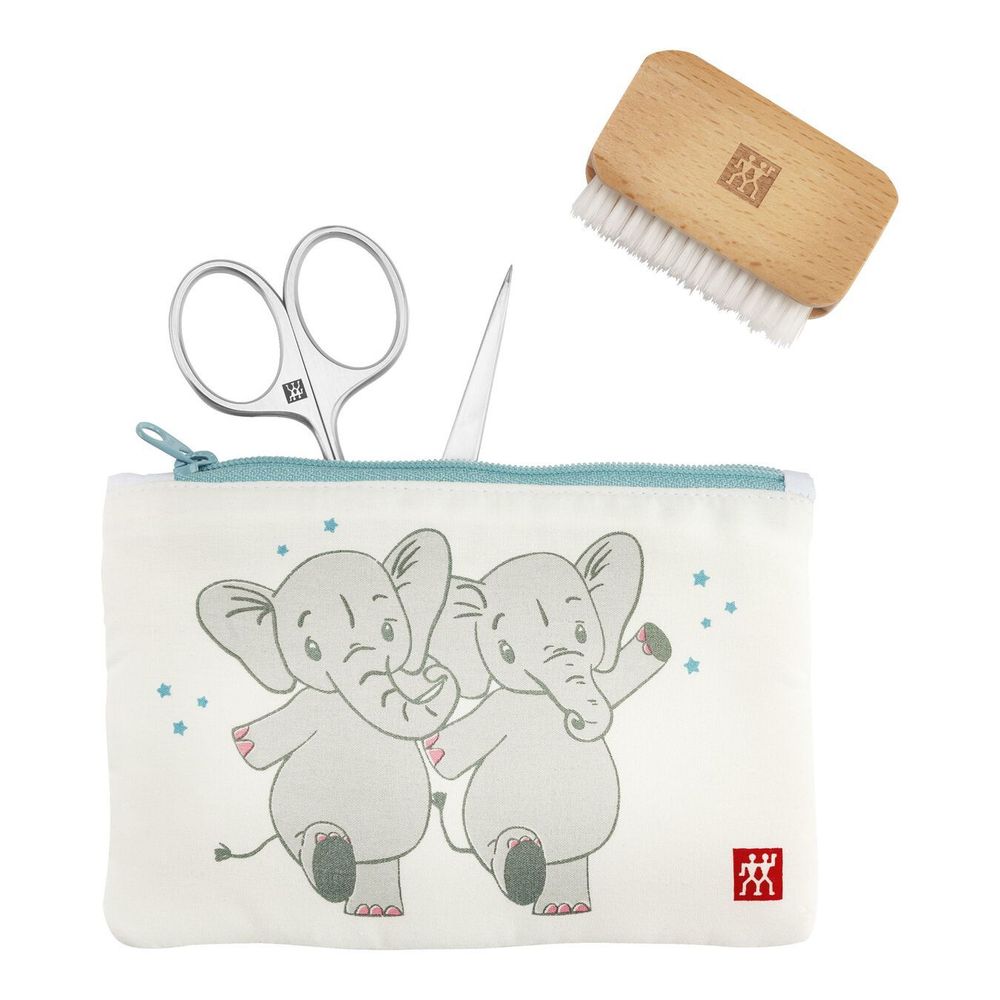 Zwilling Manicure / pedicure-set Kinderetui Twin Elephants 3-delig