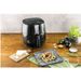 Air fryer 4 l - zwart 