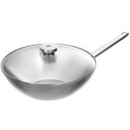 Wok Zwilling Plus met glasdeksel 30cm 