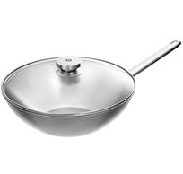 Wok Zwilling Plus met glasdeksel 30cm 