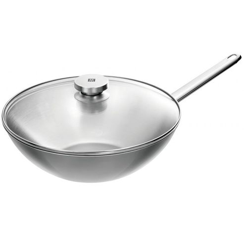 Wok Zwilling Plus met glasdeksel 30cm  Zwilling