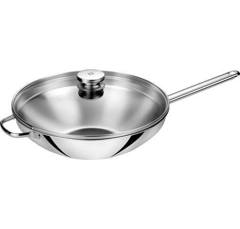 Wok Zwilling Plus met glasdeksel 32cm  Zwilling