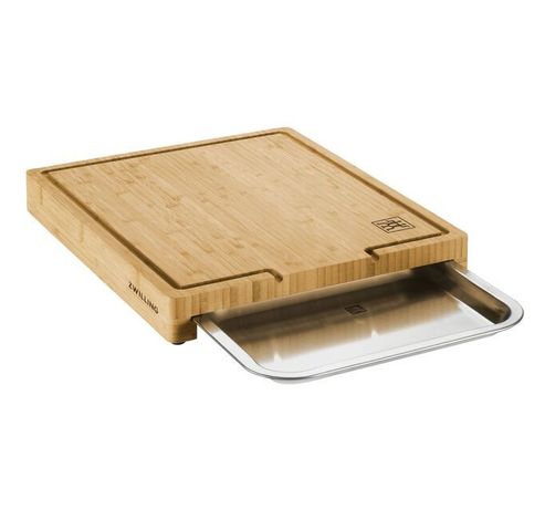 Planche à découper avec plateau 39 cm x 30 cm, Bambou  Zwilling