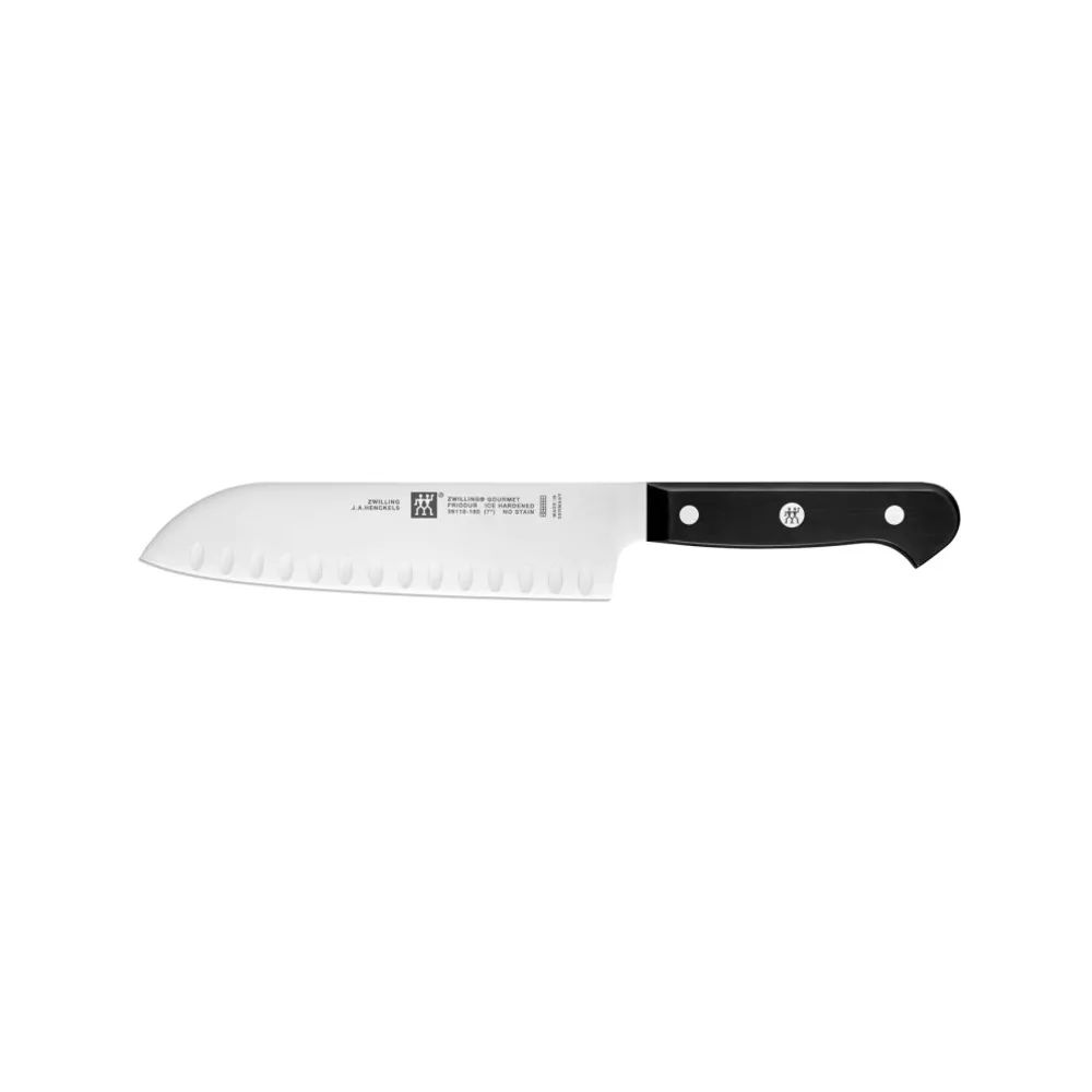 Gourmet Santoku met kuiltjes 180 mm
