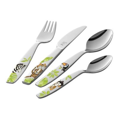 Jungle Kinderbestek 4 pcs  Zwilling