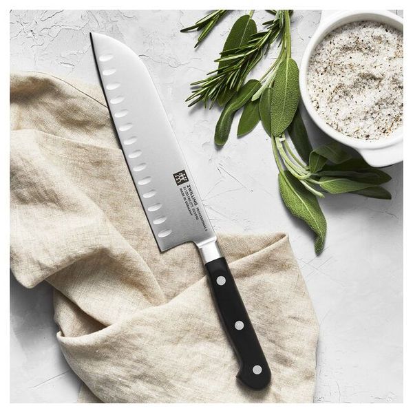 Professional S Santoku met kuiltjes 180 mm 