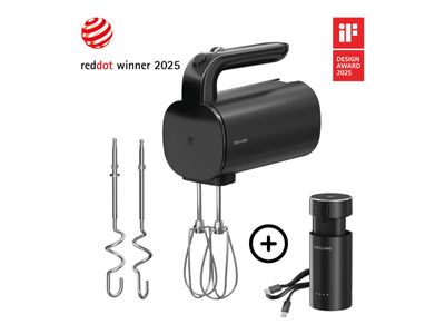 XTEND Draadloze handmixer startset, Startset inclusief batterij