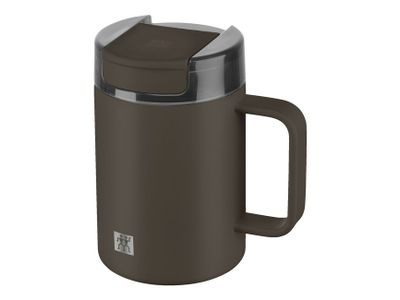 Thermo+ Mok 380 ml - chocolate grey