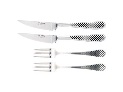 GT-102 Steakset mes & vork 4dlg