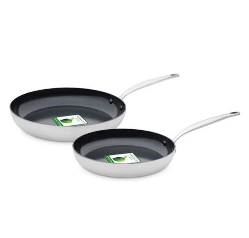 Barcelona 3-Ply 2 delige set 24-28cm  GreenPan