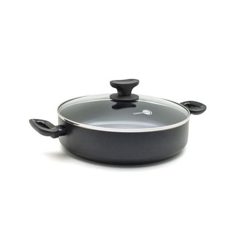 Torino sauteuse bord droit avec couvercle 28cm  GreenPan