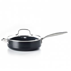 GreenPan Copenhagen Rechte sauteerpan met deksel 28cm 