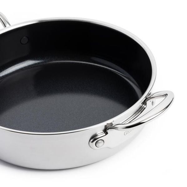 Premiere Rechte sauteerpan met deksel  26cm GreenPan