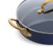 GreenPan Barcelona Blue Stoofpan 30cm met deksel Blauw/Goud