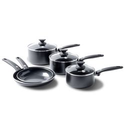 GreenPan Cambridge Black Set de 5 Piece à revêtement antiadhésif en céramique 