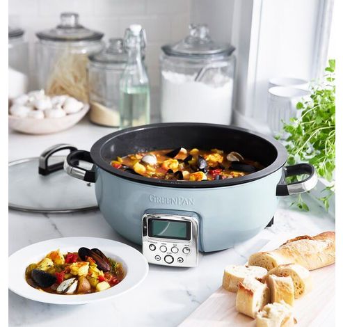 Omni Cooker 5,6L Blue Haze   GreenPan