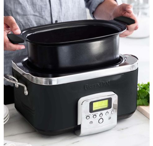 Slow Cooker Black 6L  GreenPan