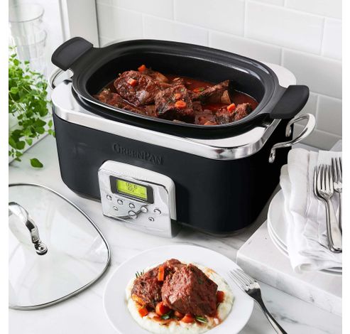 Slow Cooker Black 6L  GreenPan