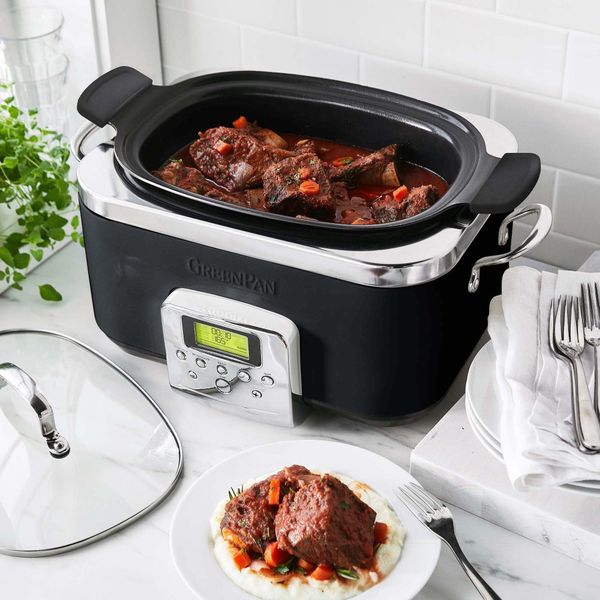 Slow Cooker Black 6L 