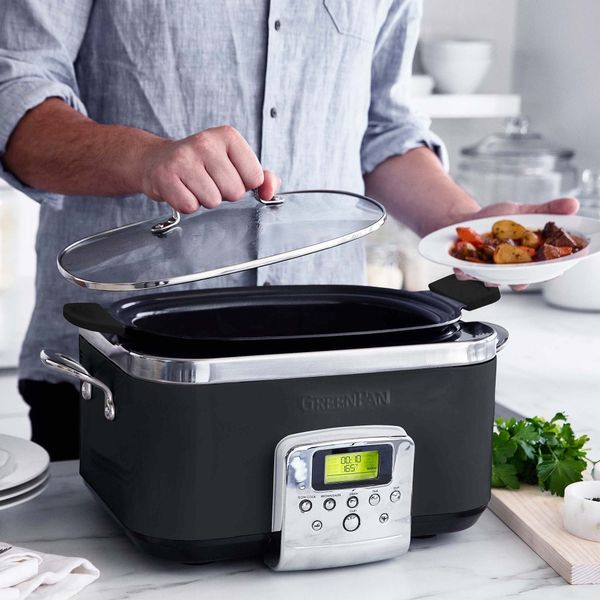 Slow Cooker Black 6L 