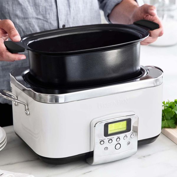 GreenPan Slow Cooker Cream 6L 