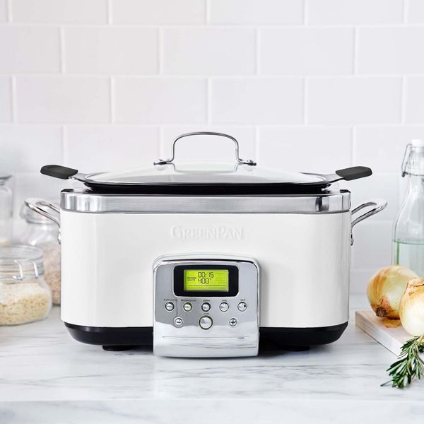 GreenPan Slow Cooker Cream 6L 