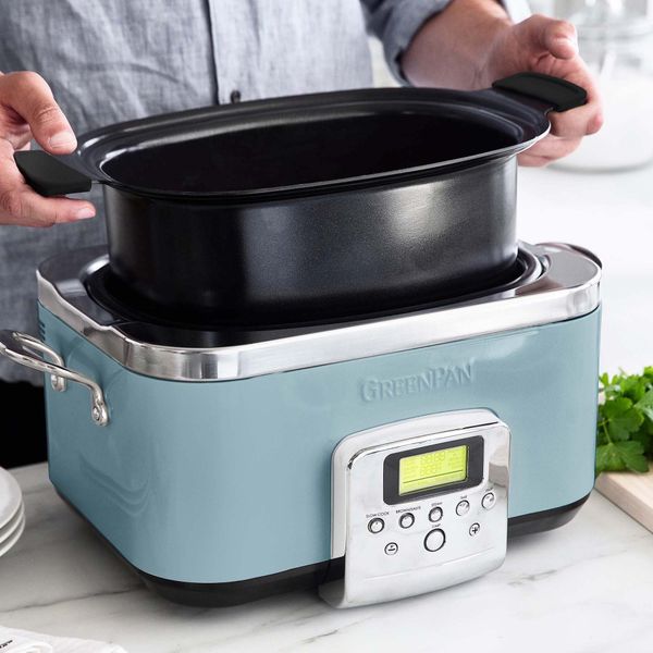 GreenPan Slow Cooker Bleu Haze 6L