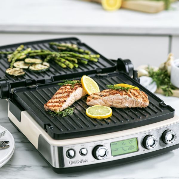 GreenPan Contact Grill Stainless Steel