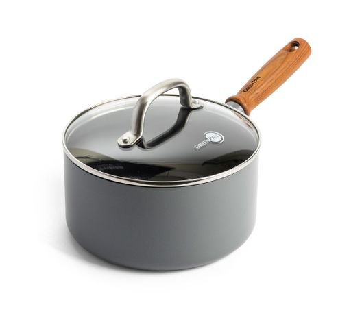 Mayflower Pro Casserole avec revêtement antiadhésif en céramique avec couvercle 18cm  GreenPan