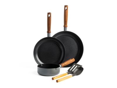 Mayflower Pro 5-delige Pannenset met keramische antikleeflaag