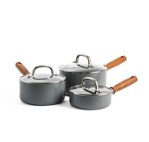 Ensemble de 6 casseroles Mayflower Pro avec revêtement antiadhésif en céramique + couvercles  GreenPan