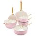 GreenPan Padova Blush Pink 10-delige set panneset