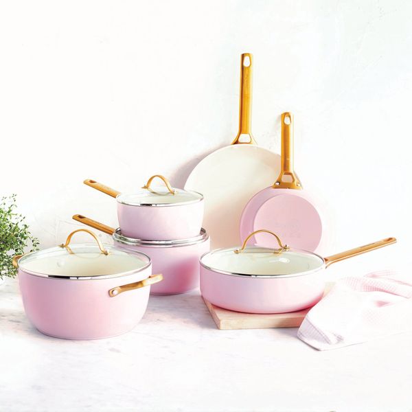 Padova Blush Pink 10-delige set panneset 