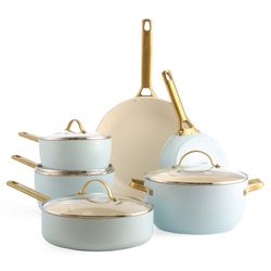 GreenPan Padova Light Blue 10-delige pannenset 