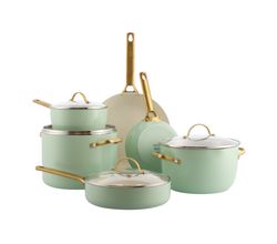 Padova Mint Green Pannenset 10-delig GreenPan