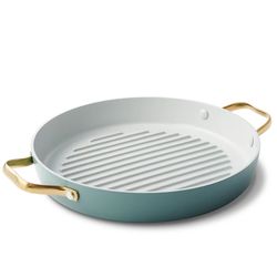 GreenPan Poêle à griller ronde Padova 28 cm Smokey Blue 