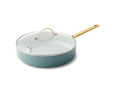 Padova Stoofpan met Deksel 24cm Smokey Blue