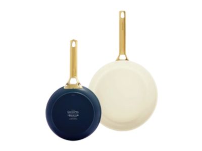 Padova Blush Pink 2-delige Pannenset met keramische antikleeflaag 20/26cm