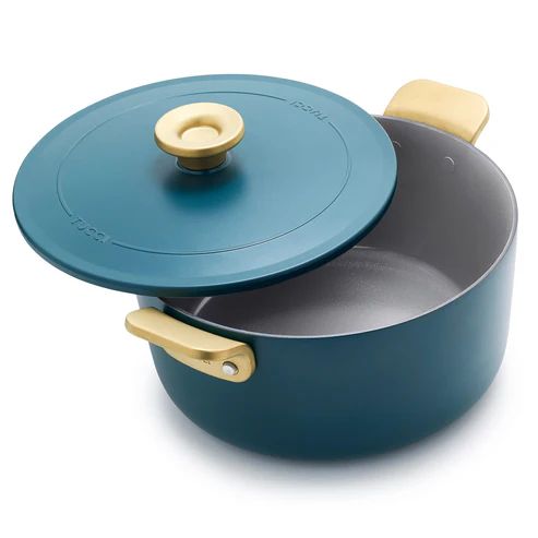 Tucci Pine Green Stoofpot met deksel 6,5L 26 cm