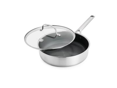 Apex Thermobond Hybrid Stoofpan 24 cm 3-laags roestvrij staal voor perfecte resultaten 24cm