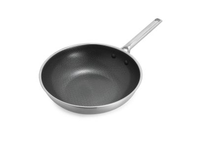 Apex Thermobond Hybrid Wok 28 cm 3-laags roestvrij staal voor perfecte resultaten 28cm