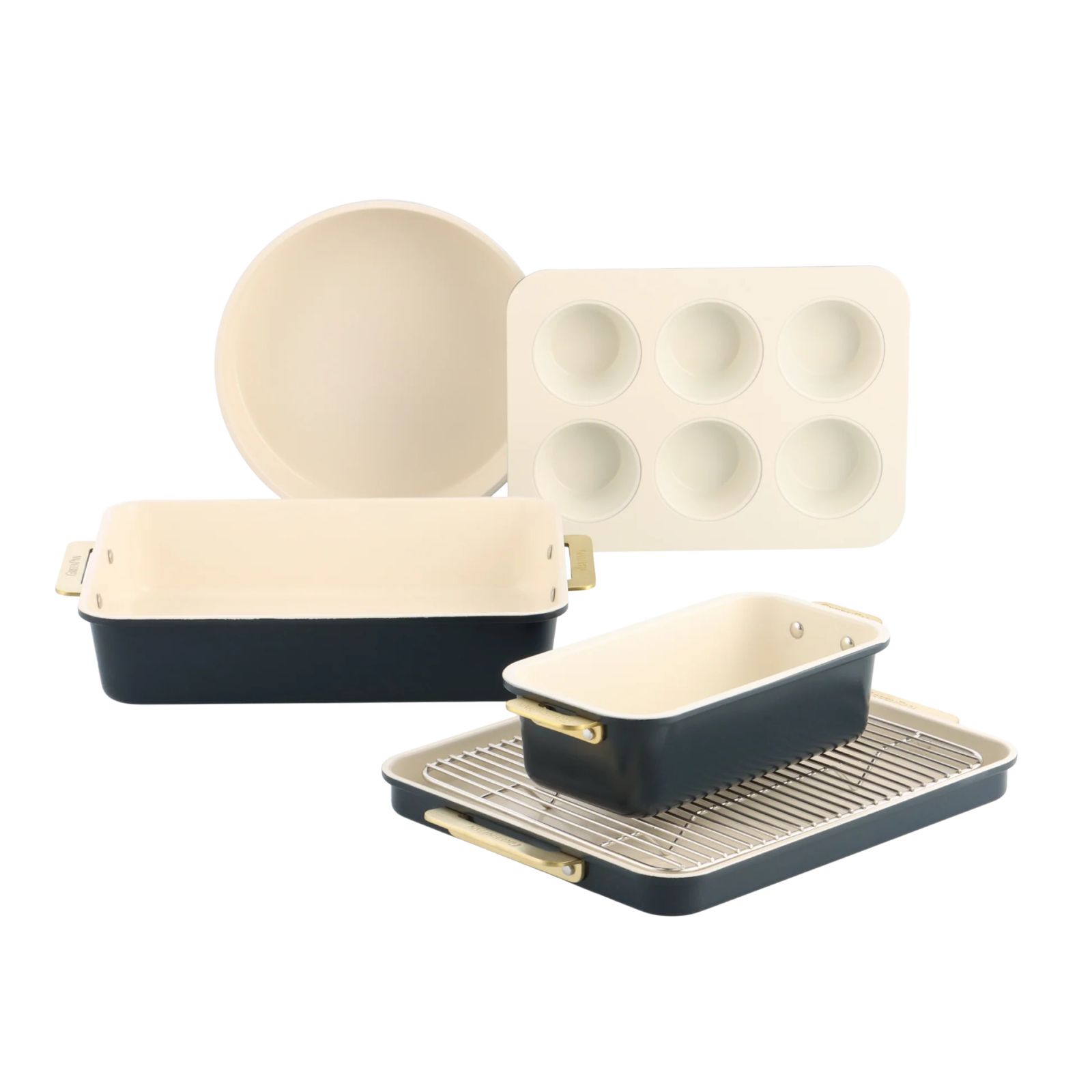 Padova Reserve Bakvormen 6-delige set Oxford Blue