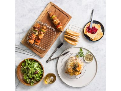 Bistro Airfryer XXL Grillset 4-delig