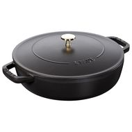 Sauteerpan Chistera 24cm Zwart 