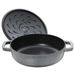 Staub Sauteerpan Chistera 28cm Grafietgrijs